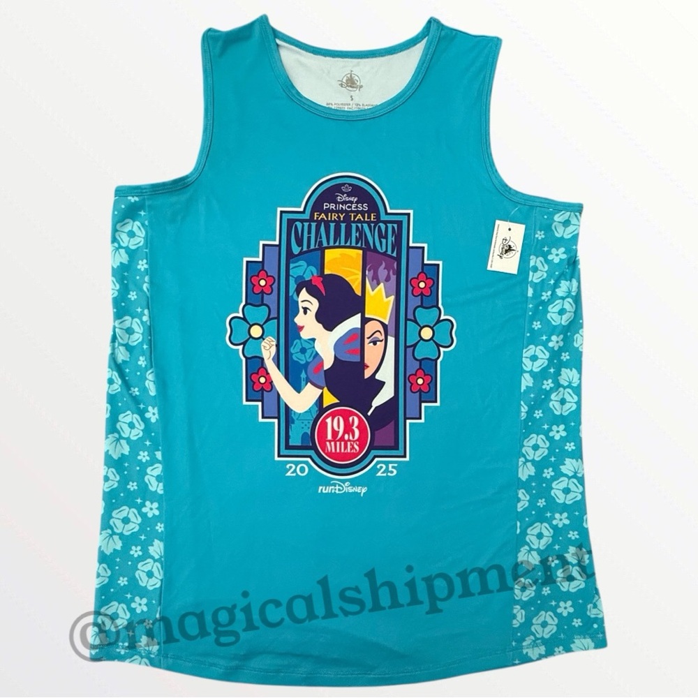 Disney Parks - 2025 RunDisney Princess Fairy Tale Challenge 19.3 Miles Tank Top